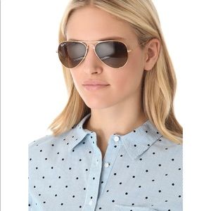 Ray Ban aviators polarized